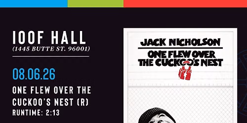 SFF Movie Club - One Flew Over the Cuckoo's Nest