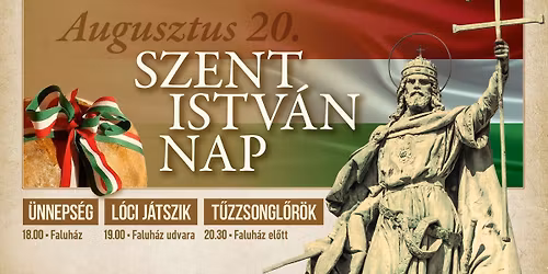 SZENT ISTV\u00c1N-NAP \/ L\u00f3ci J\u00e1tszik zenekar koncertj\u00e9vel