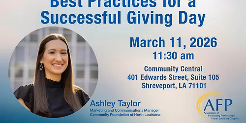 Best Practices for a  Successful Giving Day