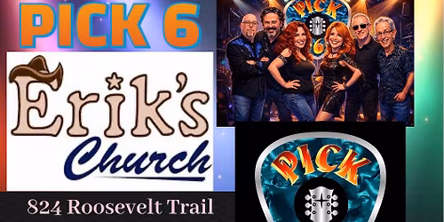 Pick 6 Rocks Erik\u2019s Church