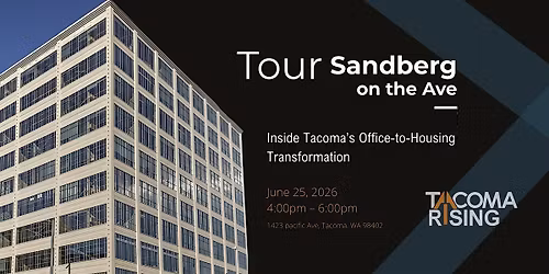 Networking & Tour of  Sandberg on the Ave | Tacoma Rising