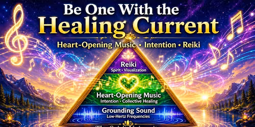 BE ONE WITH THE HEALING CURRENT