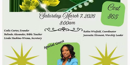 Sister Strengthening Sister Prayer Breakfast