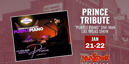 Prince Tribute \u201cPurple Piano\u201d The One Man Las Vegas Show | LIVE at Main Street Crossing