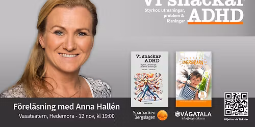 Vi snackar ADHD - med Anna Hall\u00e9n