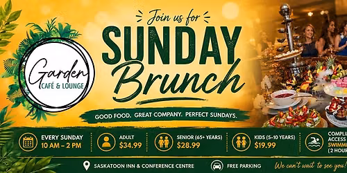 Eat, Swim & Unwind- Sunday Brunch
