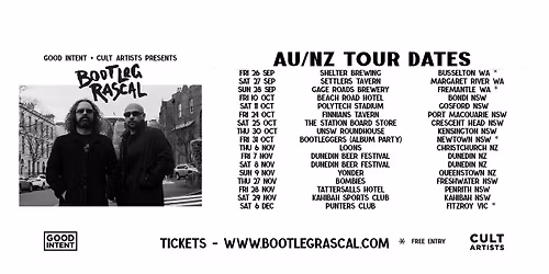 Bootleg Rascal - Dunedin 