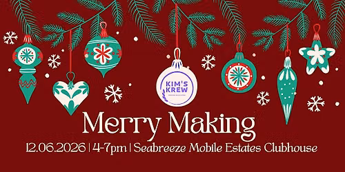 Kim's Krew Merry Making (Christmas Clay Ornaments)