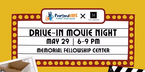 PearlandKIDS X MomCo Drive-In Movie Night