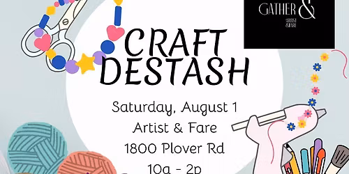 Art & Craft Destash Event