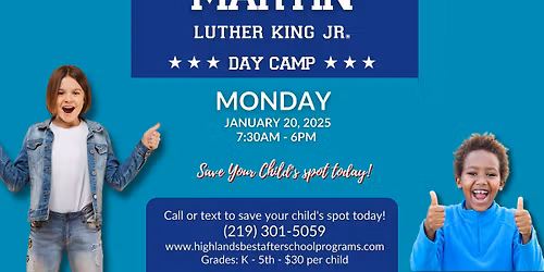 MLK Day Camp