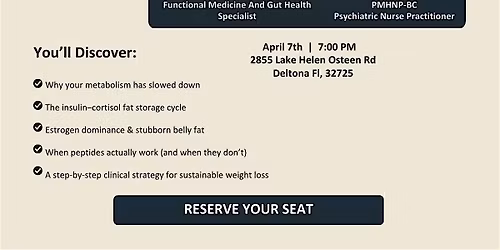 Hormone & Weight Loss Educational Night