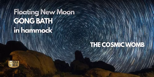 Floating New Moon GONG BATH in hammock \u2013 The Cosmic Womb