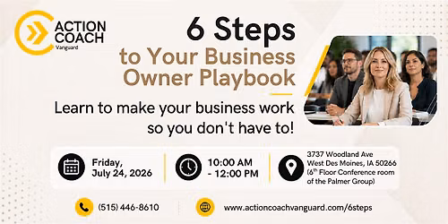 6 Steps to Your Business Owner Playbook
