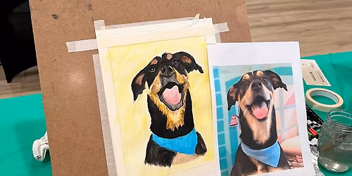 Paint Your Pet Watercolor Workshop