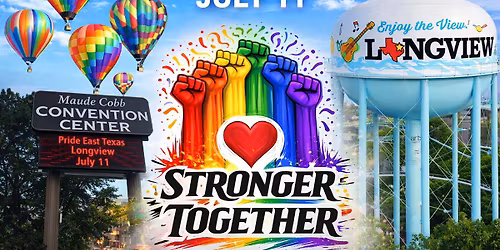Longview Pride 2026, Stronger Together
