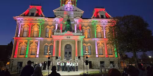 Opening Night Ceremony for the 2025 Christmas Light Show!