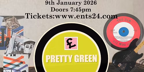 Pretty Green - A Tribute to The Jam. THE FACEBAR, Reading