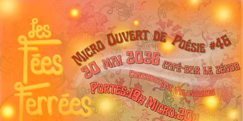 Micro Ouvert de Po\u00e9sie #46