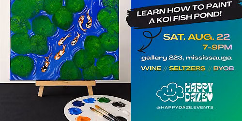 \u2601\ufe0f HAPPY DAZE PAINT & SIP \u2601\ufe0f