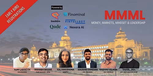 Money. Markets. Mindset. Leadership -- Bangalore
