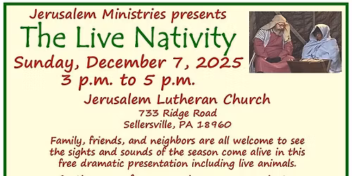 The Live Nativity