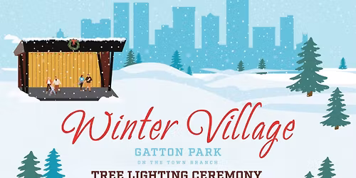 Winter Village Tree Lighting Ceremony