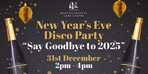 Manton Heights New Years Eve Disco Party