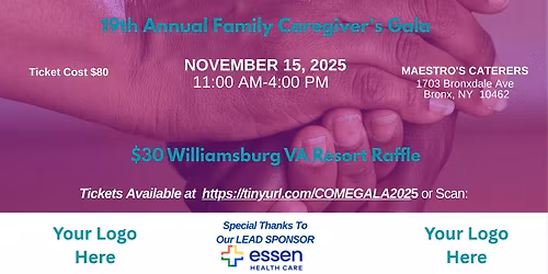 19th Annual Family Cargiver's Gala