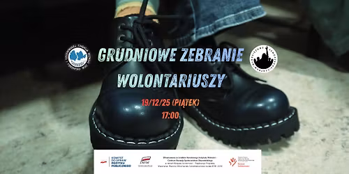 Grudniowe zebranie wolontariuszy