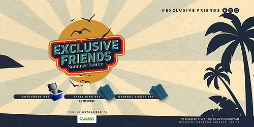 EXCLUSIVE FRIENDS SUMMER SOIR\u00c9E 