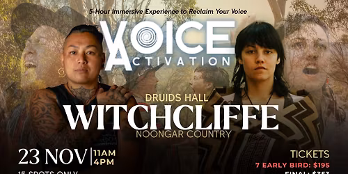 Witchcliffe | Voice Activation | Druids Hall
