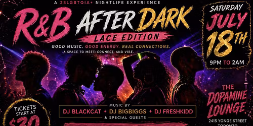 R&B AFTER DARK: LACE EDITION(2SLGBTQIA+)