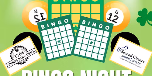 \ud83d\udc08\ud83d\udcb0 1764 Bingo Night Fundraiser! \ud83d\udcb0\ud83d\udc08