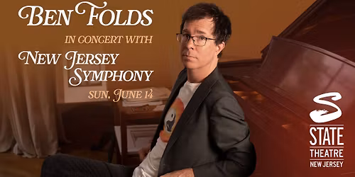 Ben Folds in Concert with New Jersey Symphony