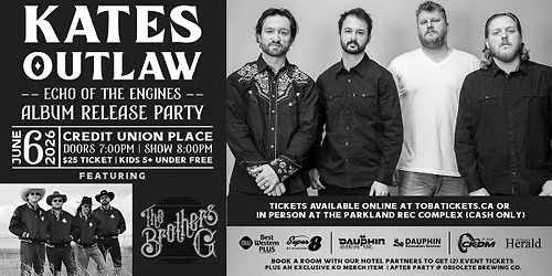 Echo of the Engines Album Release Party - Dauphin