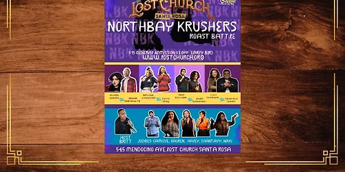 North Bay Krushers Roast Battle - Santa Rosa