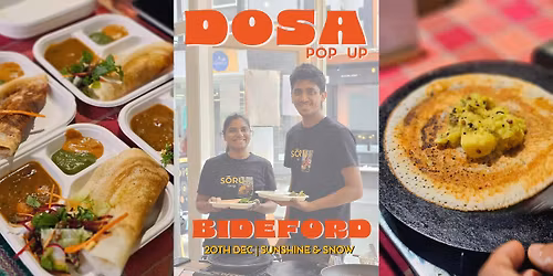 Final Dosa Pop-Up of the Year \u2013 Bideford