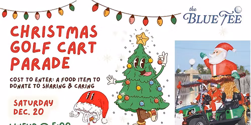 Bluewater Bay Christmas Golf Cart Parade