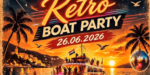 Retro boat party — Zert, Opatija
