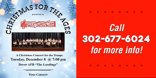 Milford Community Band Christmas Concert