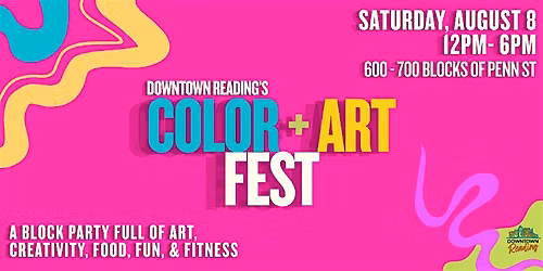 Downtown Reading's Color & Art Fest