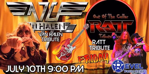 Van Halen Tribute - Inhalen & RATT Tribute - Out of The Cellar