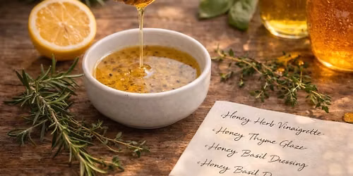 Free Community Class: Cooking With Honey - Fresh Herbs & Summer Kitchen Workshop