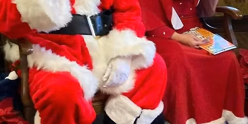 Photos and Cookies with Santa and Mrs. Claus