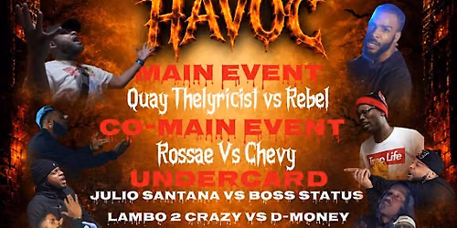 The Ugly Cave Presents: Halloween Havoc \u2014 Battle Rap, Costume Party & Live
