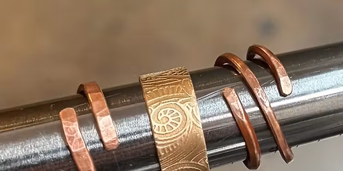 Adjustable Rings- Metalsmithing Art Class