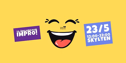 Fira 10 \u00e5r med oss! \ud83c\udfad 10 TIMMAR IMPRO i Link\u00f6ping