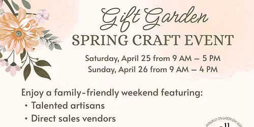 Gift Garden Spring Craft Event