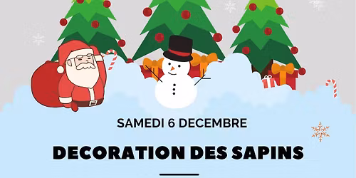 D\u00e9coration des Sapins de la Commune d\u2019Ambleteuse !